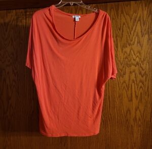 Old Navy Women's Bright Orange Blouse